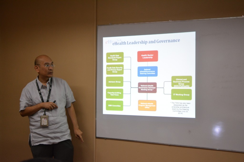 Dr. Alvin Marcelo on eHealth governance